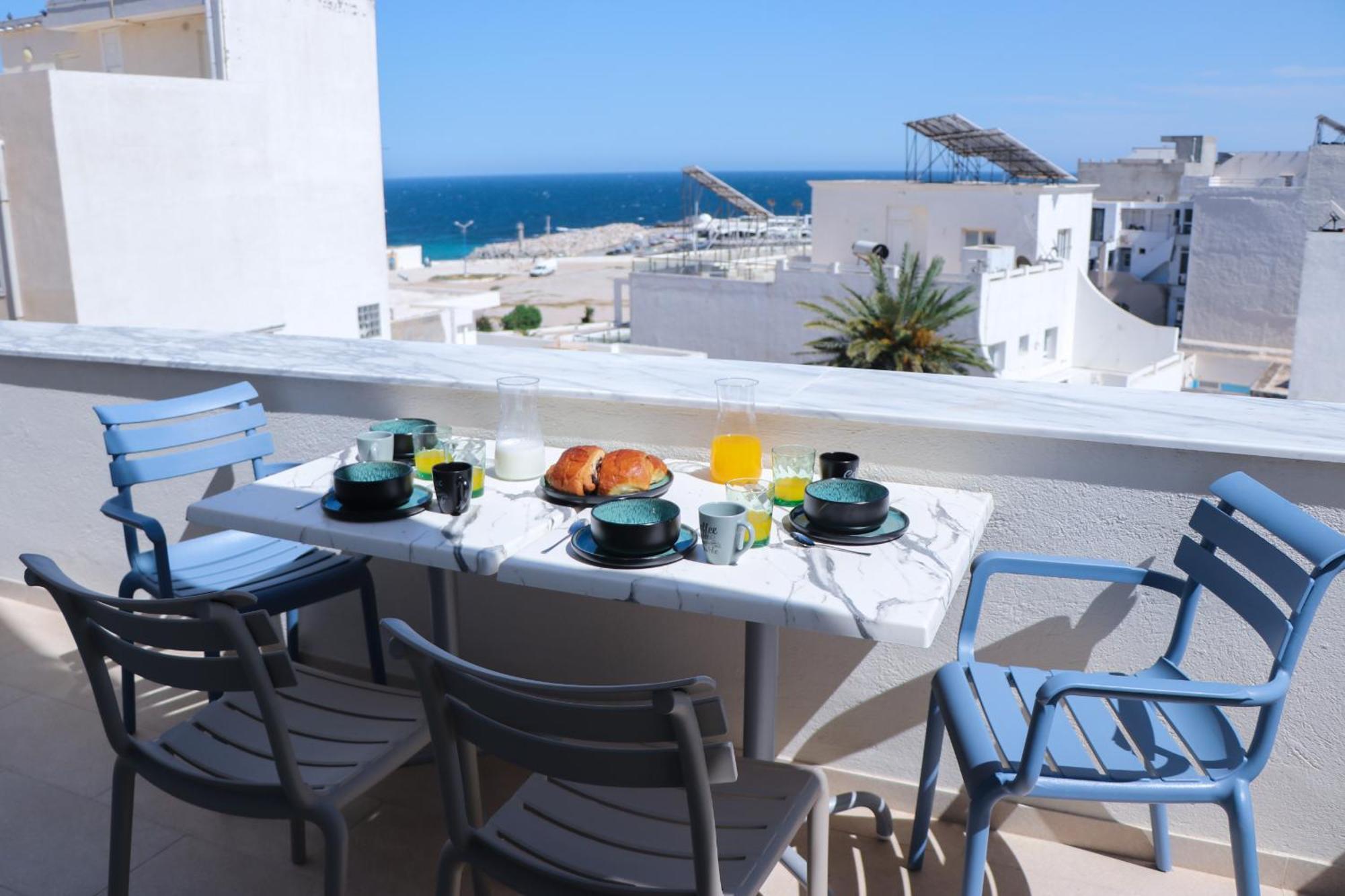 Apartment Duplex Terrasse Vue Mer Et Ville, Pieds Dans L'Eau *